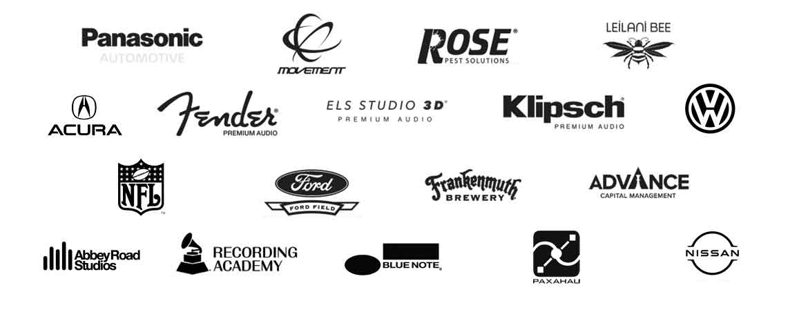 logos of all Driven's clients